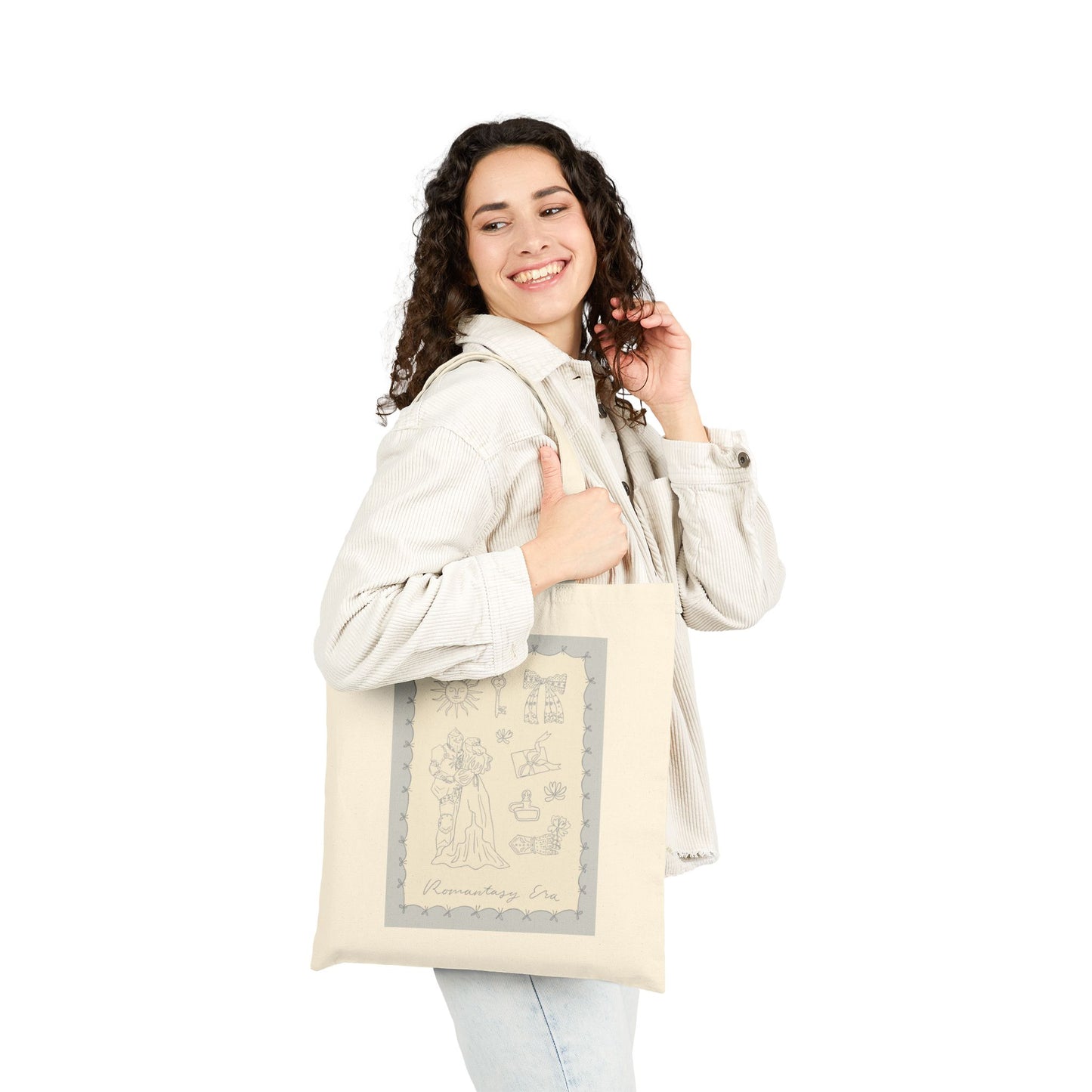 Romantasy Era Cotton Canvas Tote Bag