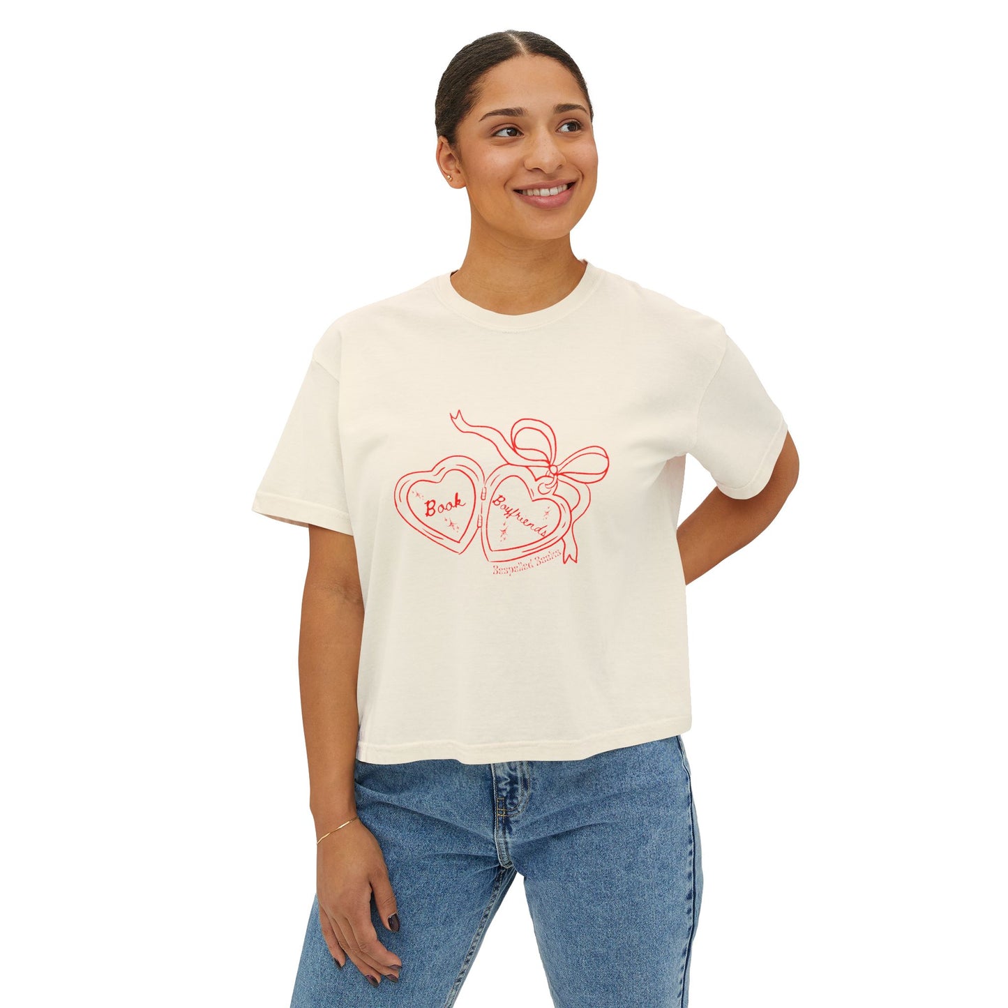 Book Boyfriends Boxy Tee
