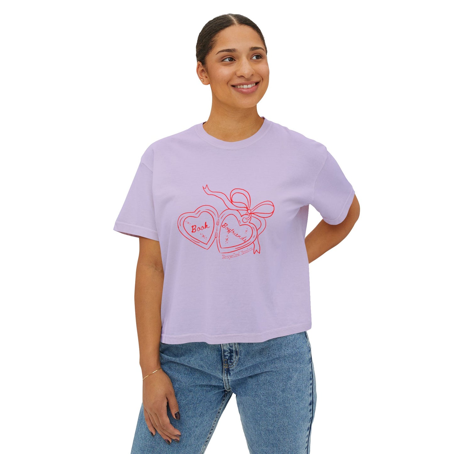 Book Boyfriends Boxy Tee