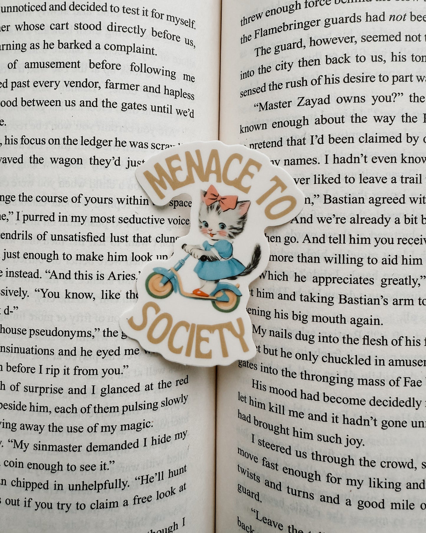 Menace to Society Sticker