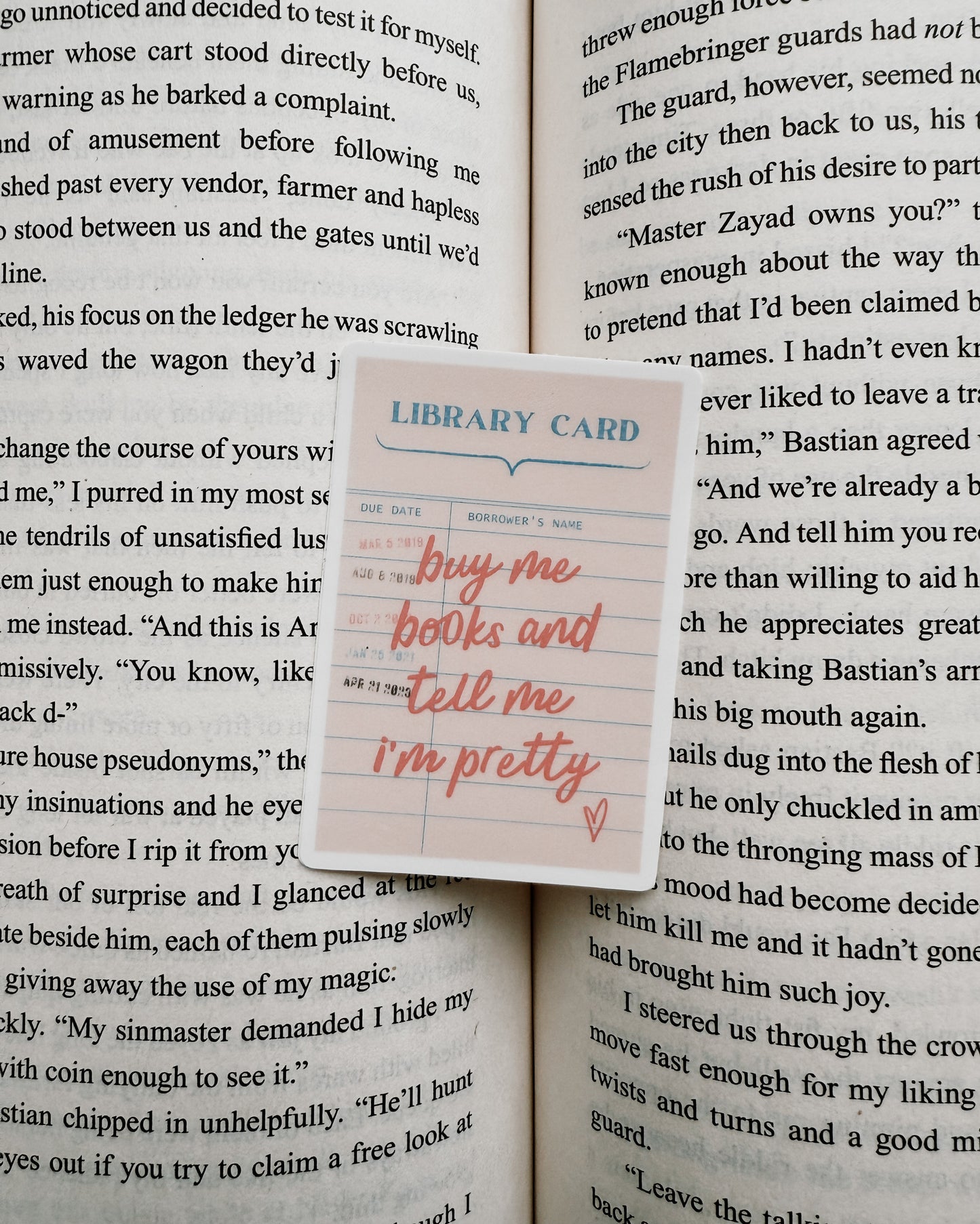 Buy Me Books and Tell Me I’m Pretty Sticker
