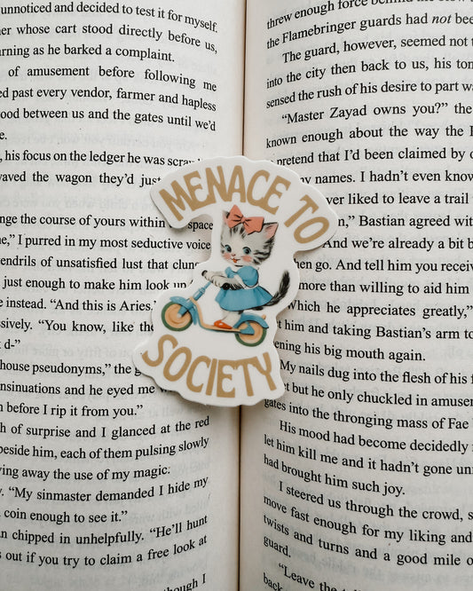 Menace to Society Sticker