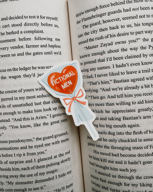 Fictional Men Lollipop Sticker