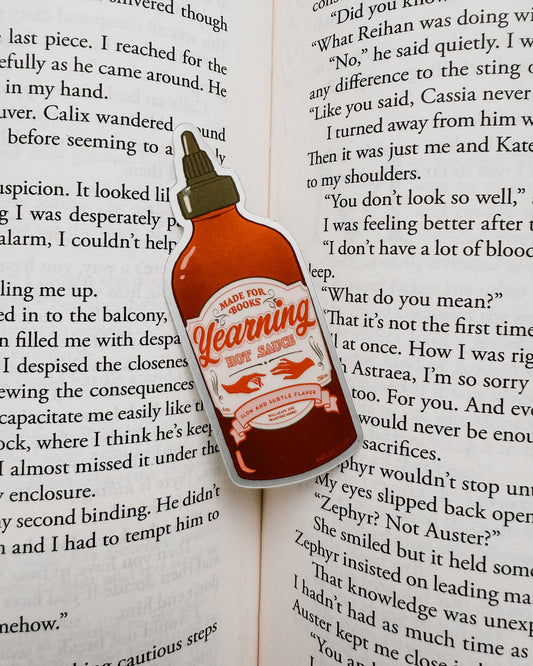Yearning Hot Sauce Sticker