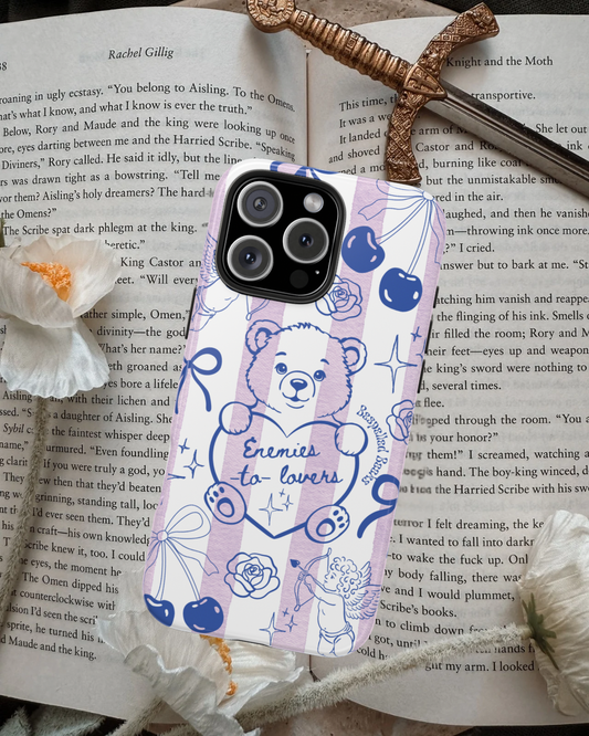Enemies-to-lovers phone case